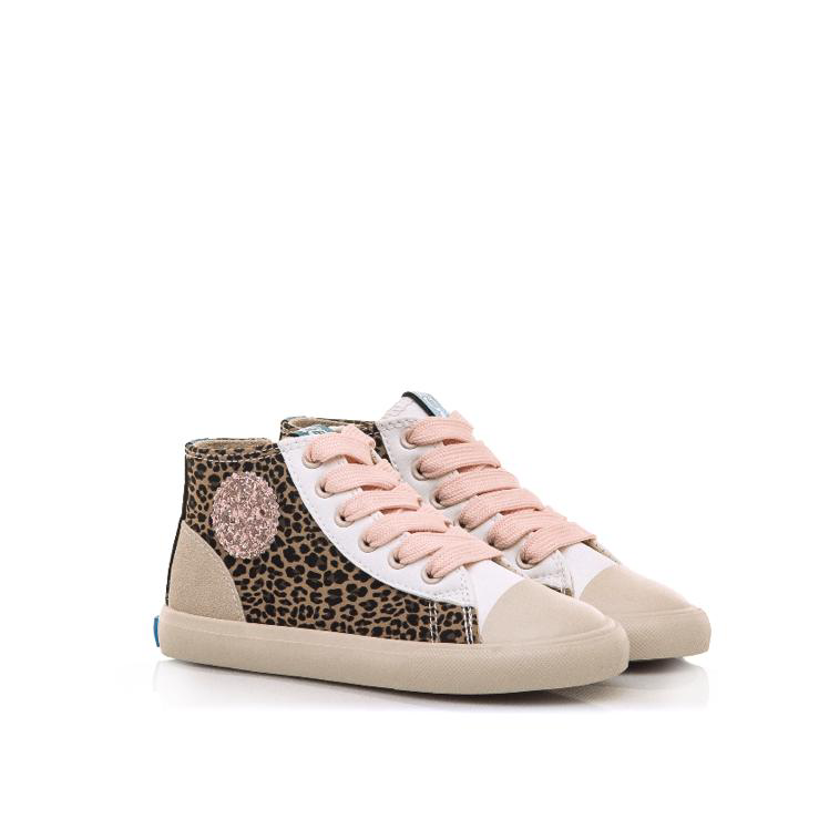 Zapatilla Mustang Leopardo