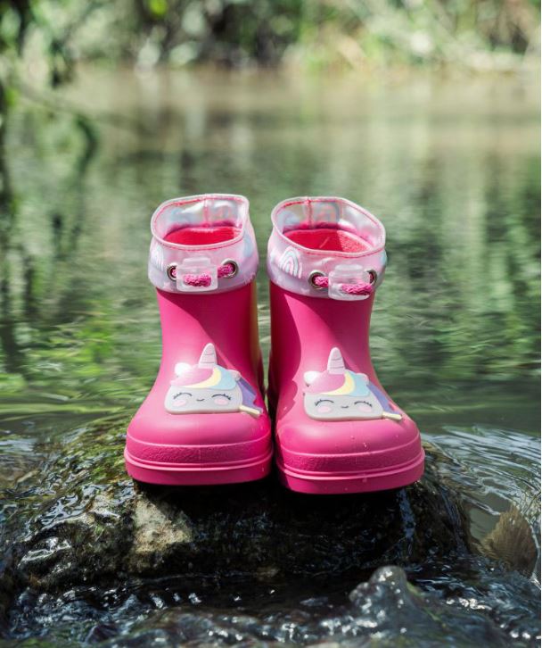 Bota de Agua Mendi Unicornio Fucsia - IGOR