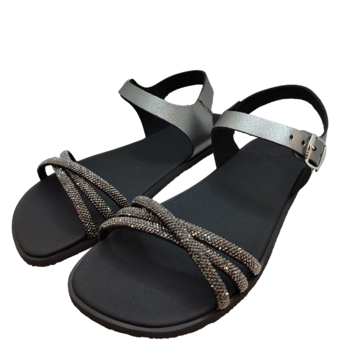 Sandalias Flexinens Pearl Caprone - Plomo