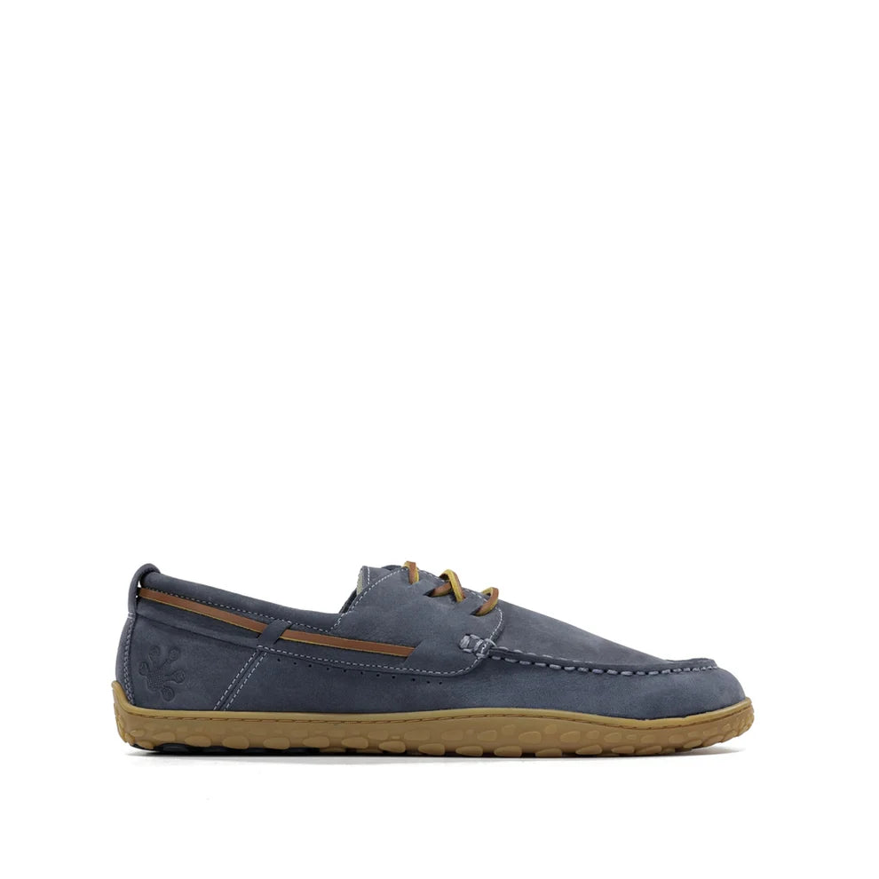 WAALS - Zapato náutico de piel de nobuk para hombre – Sidney