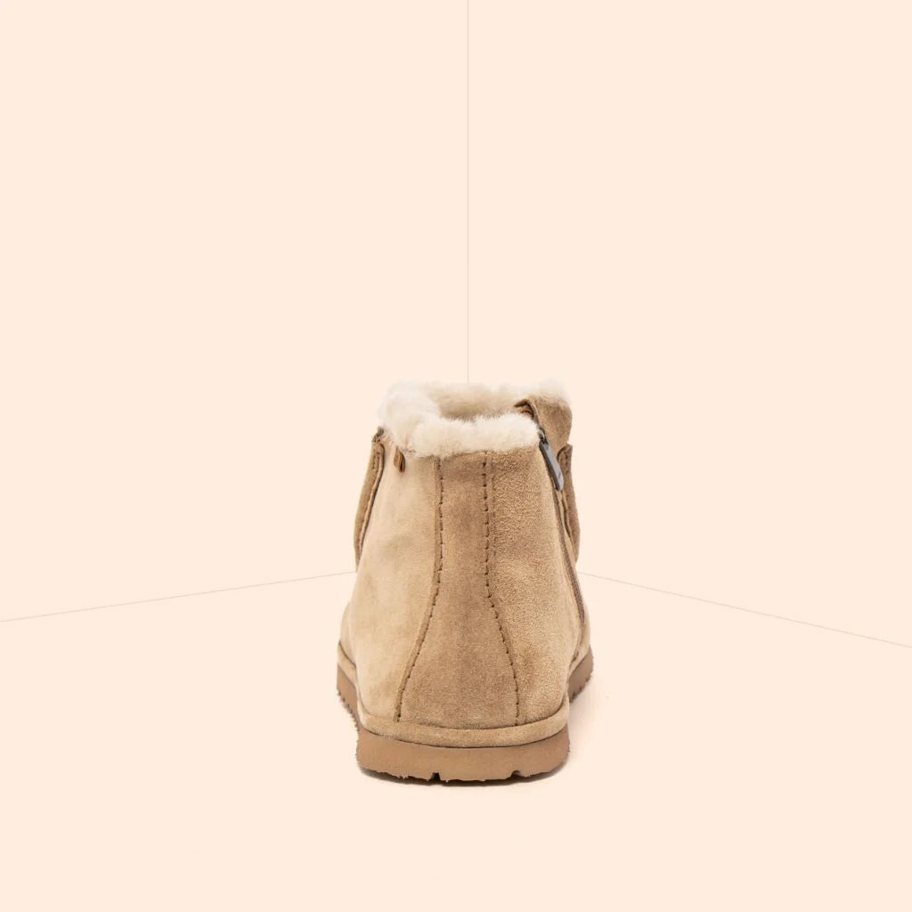 Botín Silk Suede Sahara - NATURALISTA