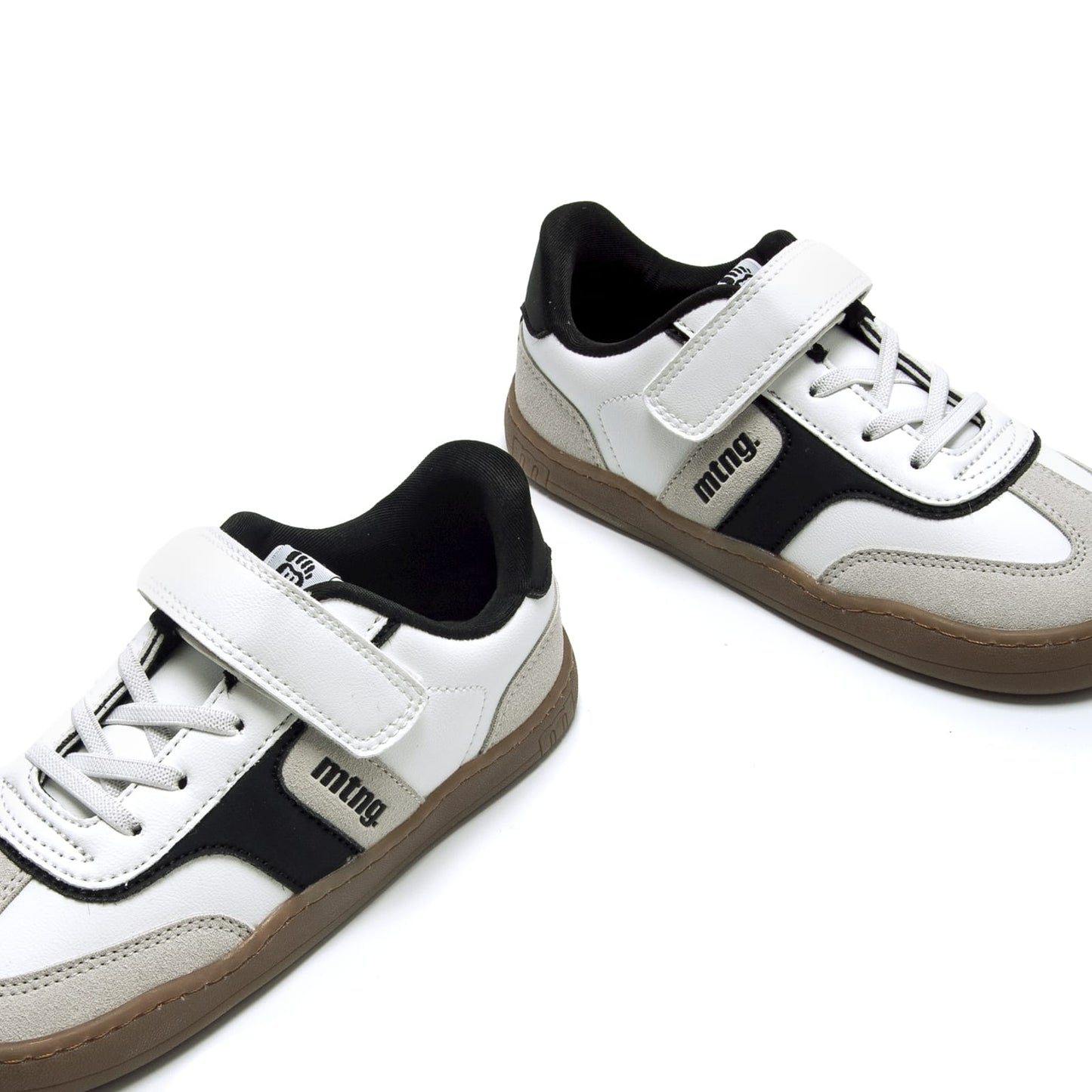 Mustang Free Junior - Blanco/Negro/Gris