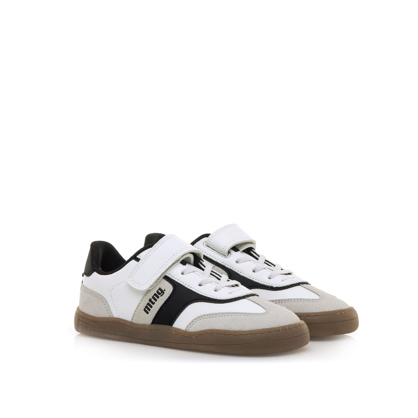 Mustang Free Junior - Blanco/Negro/Gris