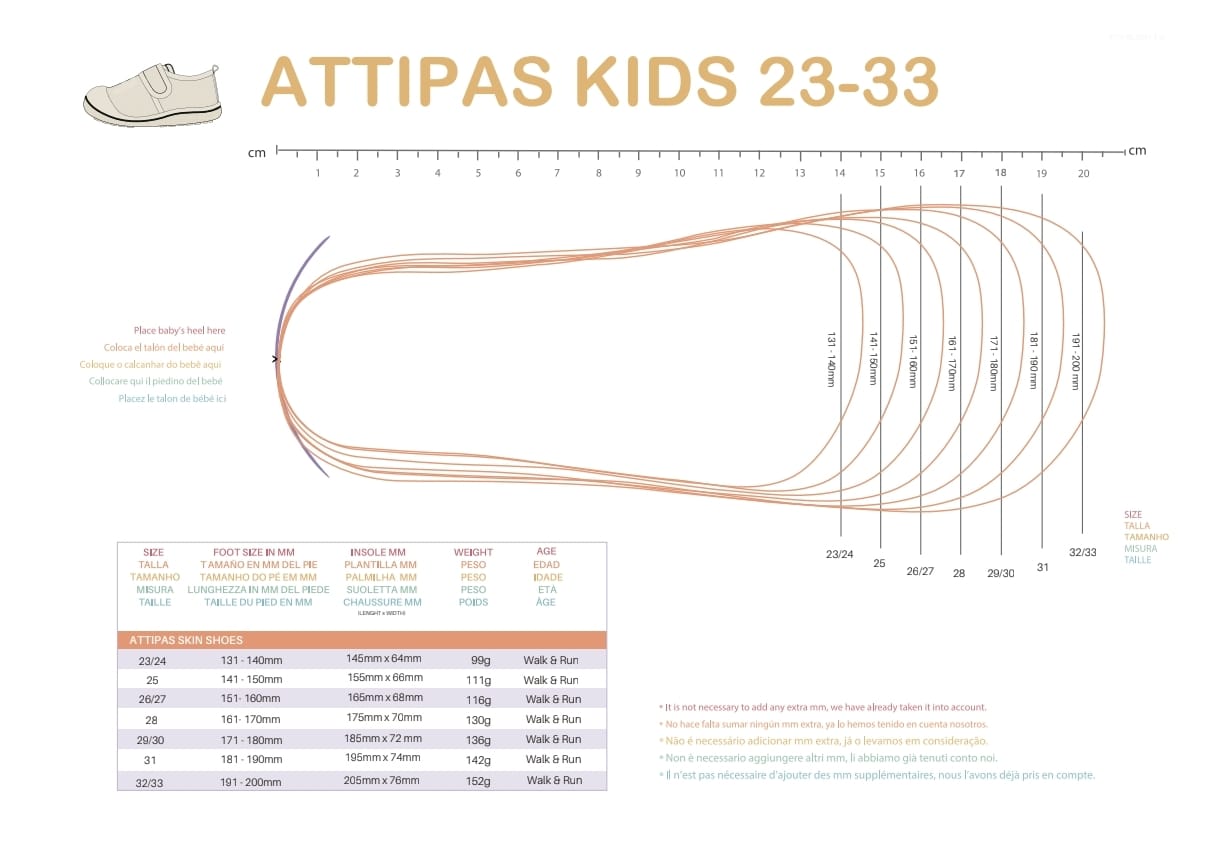 Attipas kids - Denim Light Blue