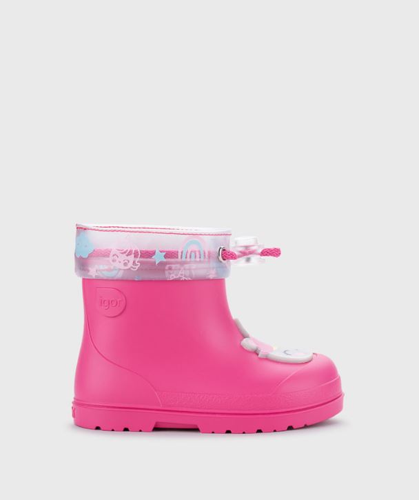 Bota de Agua Mendi Unicornio Fucsia - IGOR