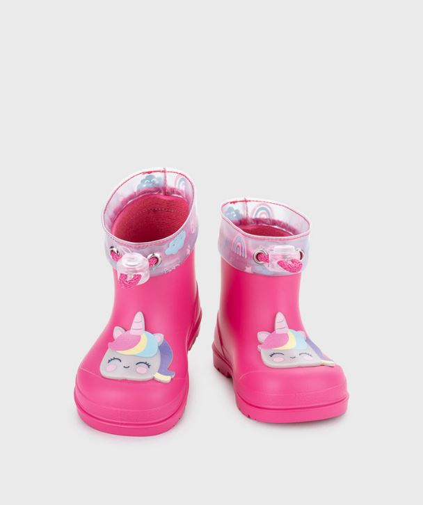 Bota de Agua Mendi Unicornio Fucsia - IGOR
