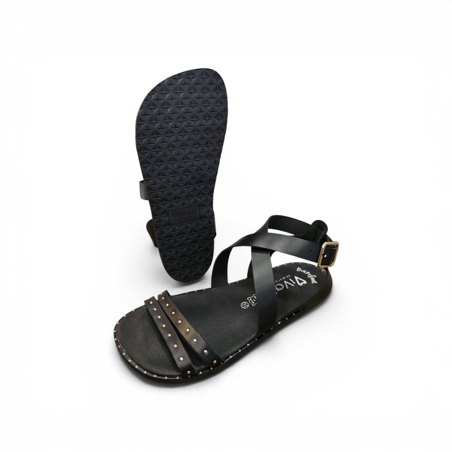 Sandalía Cairo Negra - VIVANT