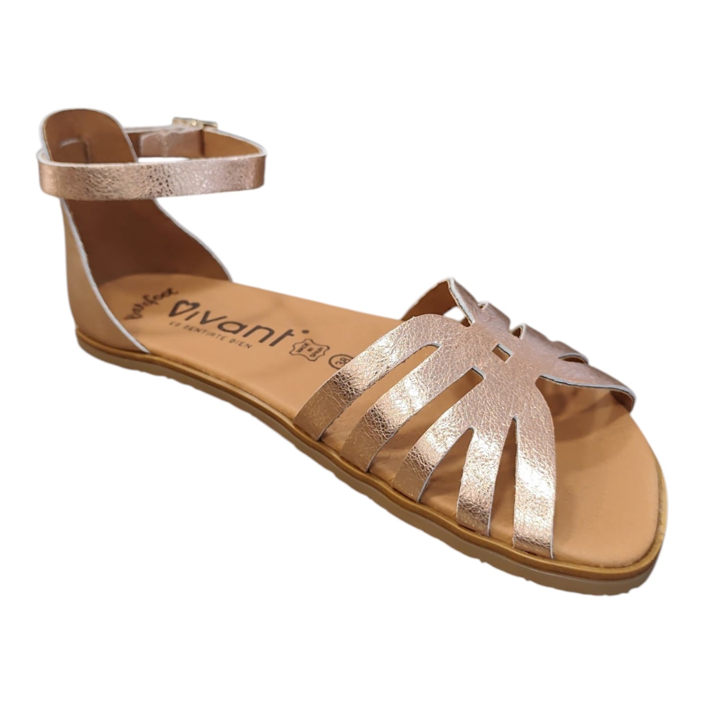 Sandalia Metal Rose - VIVANT
