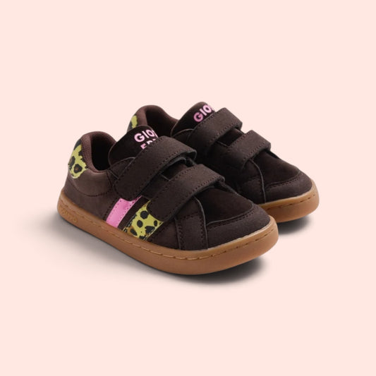 Deportiva Marron & Print - GIOSEPPO