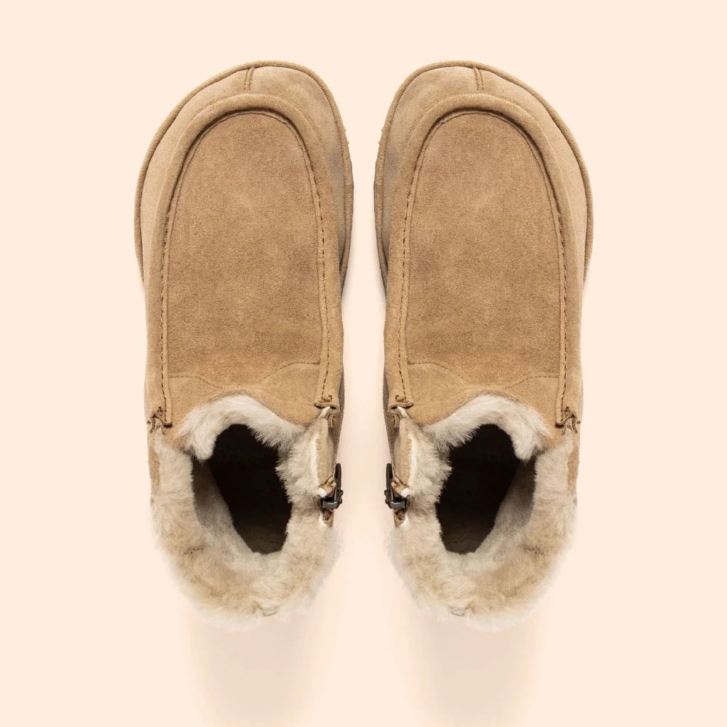 Botín Silk Suede Sahara - NATURALISTA
