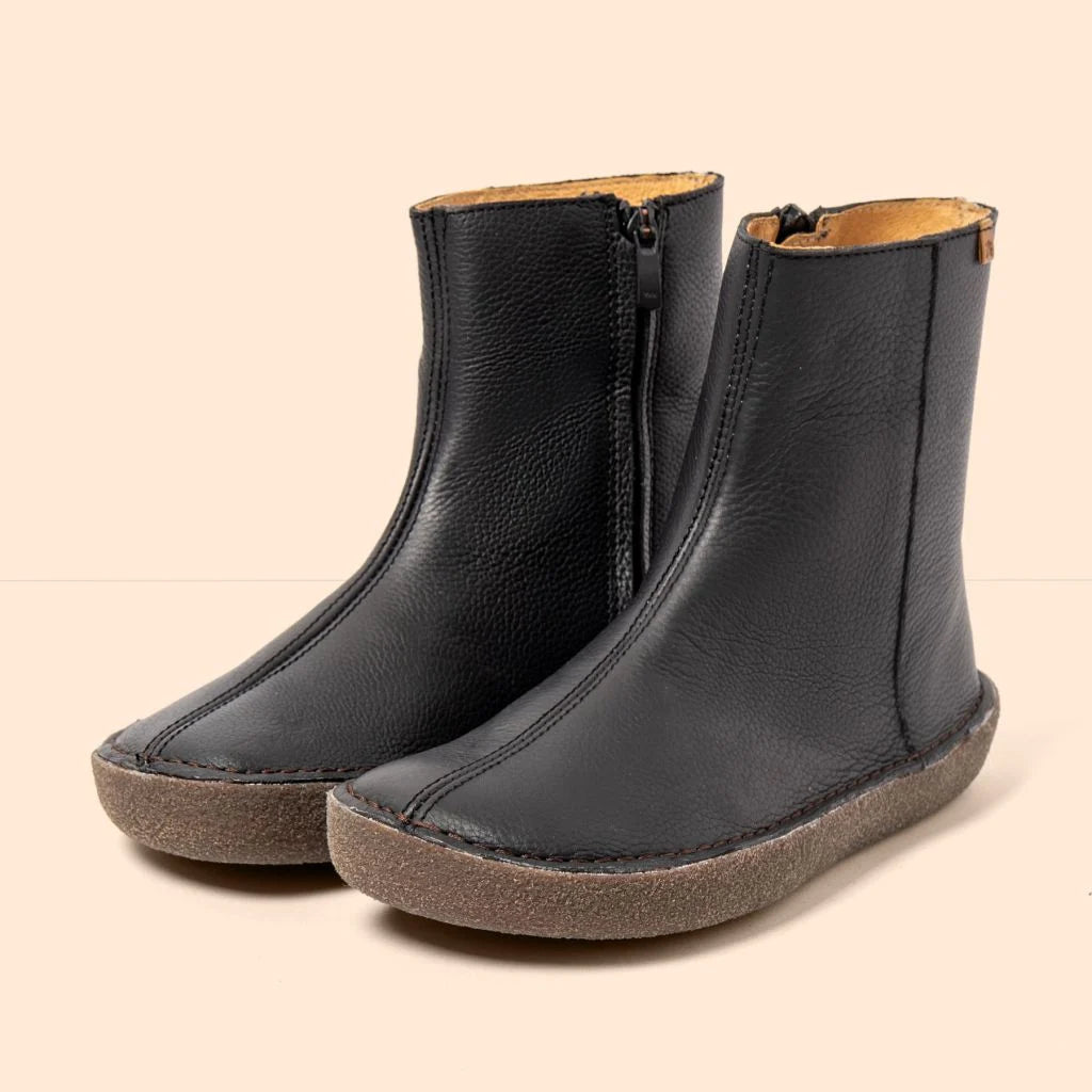 Botín Alpine Grass Negro - NATURALISTA