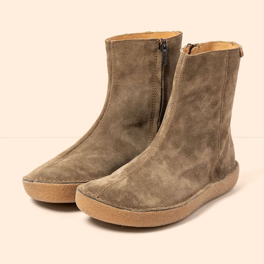 Botín Silk Suede Land - NATURALISTA