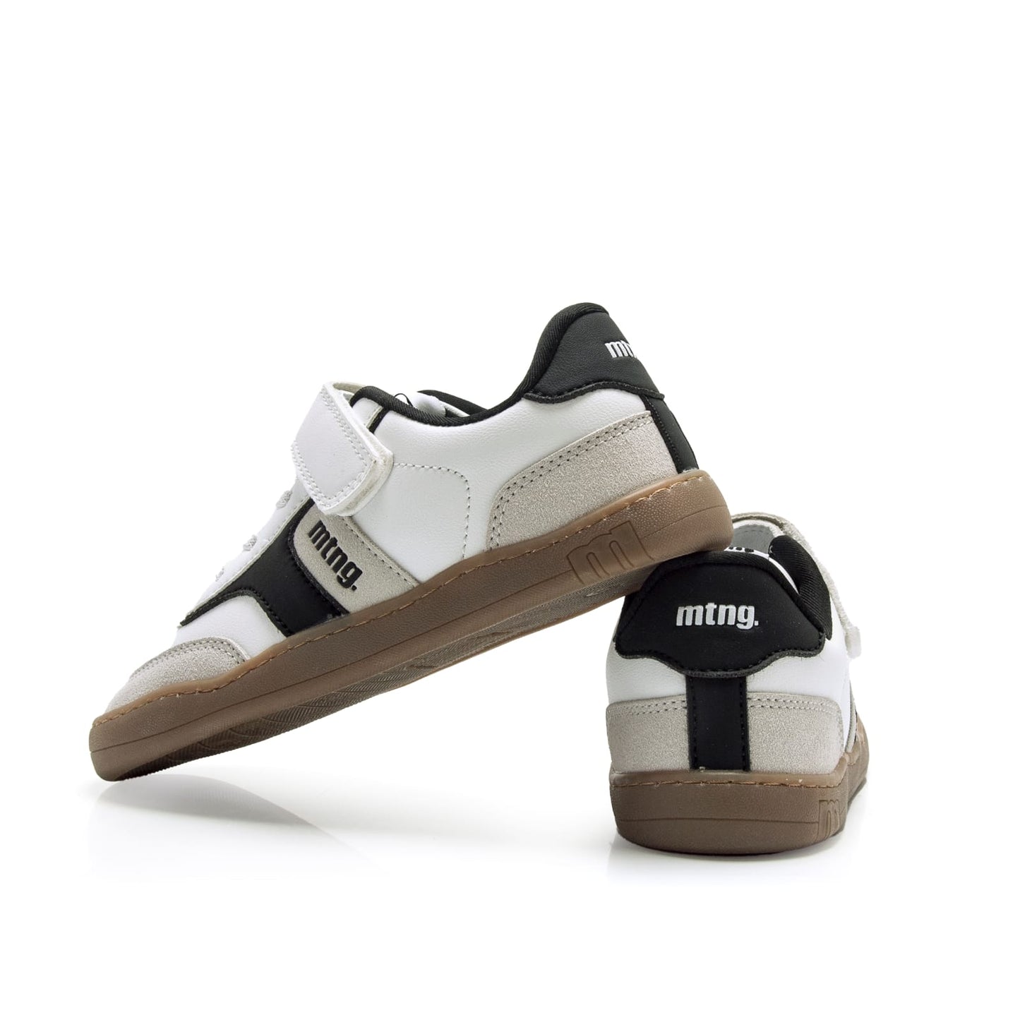 Mustang Free Junior - Blanco/Negro/Gris
